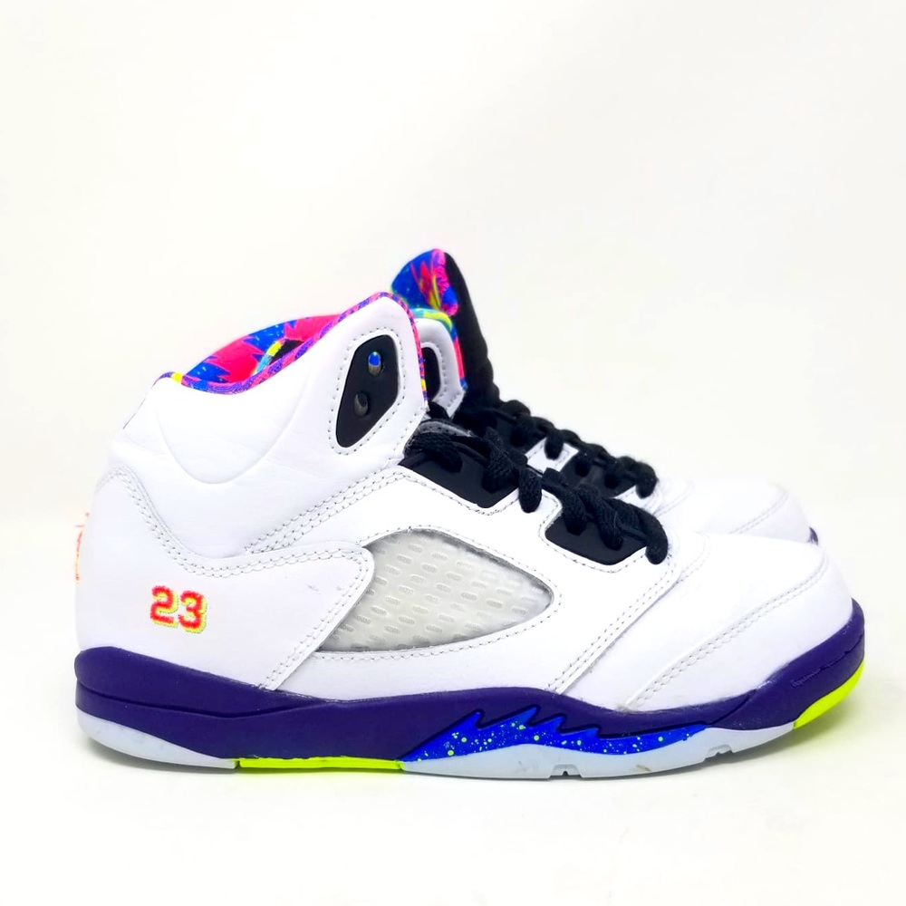 Nike Air Jordan 5 Retro Alternate Bel-Air (GS) Sneakers Size 3 Youth / 4.5 Wns